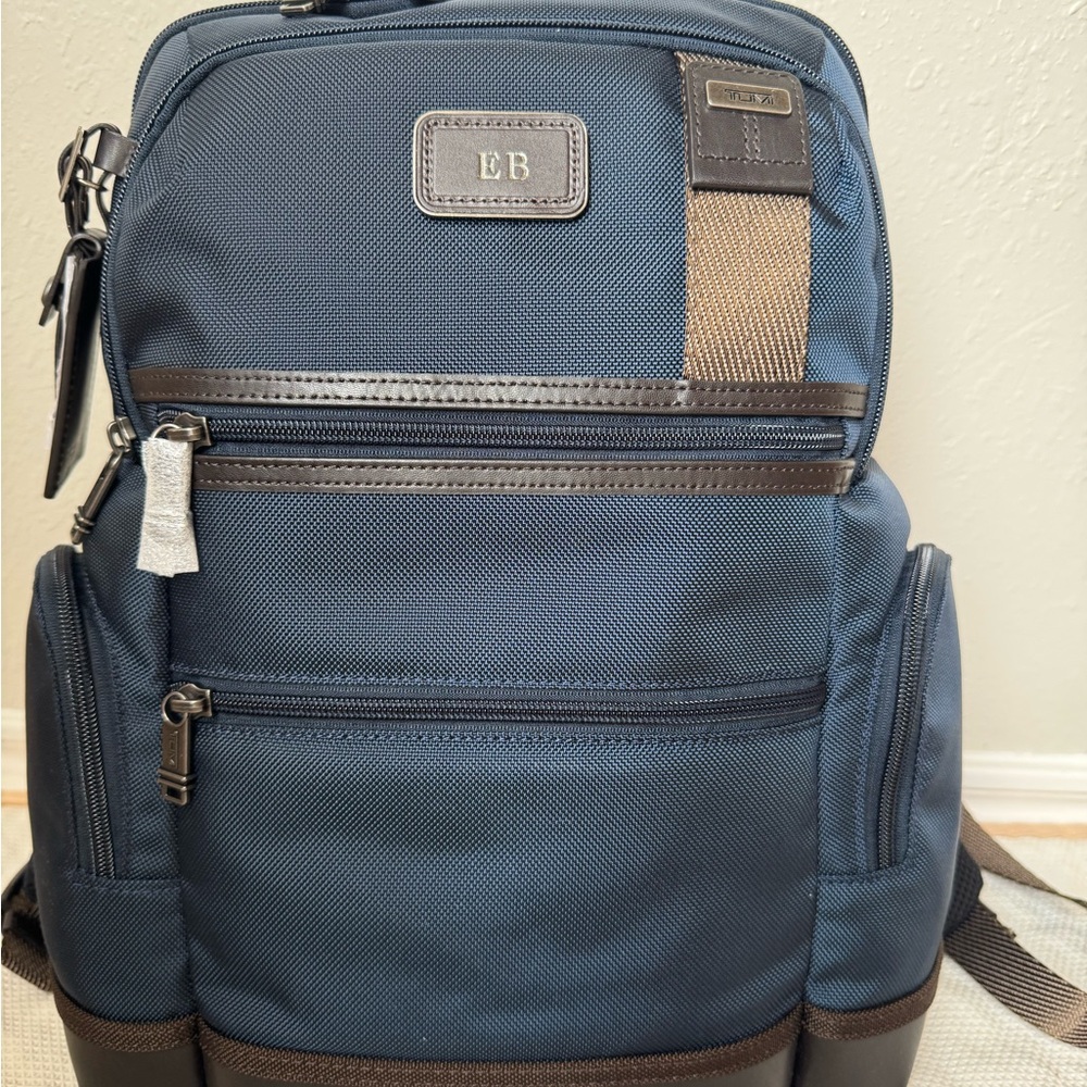 Tumi Blue Backpack